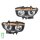 Headlight Set left right 12 V P21W D2S/H7 halogen bi-xenon HELLA for BMW 7