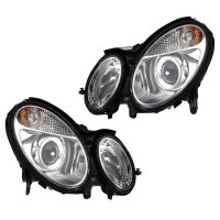 Headlight Set 12 V PY21W H7/H7 W5W Halogen HELLA for e.g....