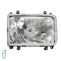 Headlight Set left right 24 V H4 W5W Halogen HELLA for e.g. DAF 85
