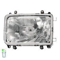 Headlight Set left right 24 V H4 W5W Halogen HELLA for e.g. DAF 85