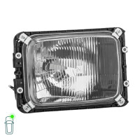 Hauptscheinwerfer-Set links rechts 12 V 24 V H4 T4W Halogen HELLA für u.a. MB LK