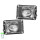 Hauptscheinwerfer-Set links rechts 12 V 24 V H4 T4W Halogen HELLA für u.a. MB LK