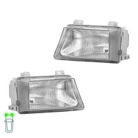 Headlight Set left right 12 V W5W H1/H1 Halogen HELLA for...