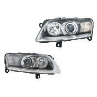 Headlight Set 12 V W5W PY21W D2S P21W Bi-Xenon HELLA for...