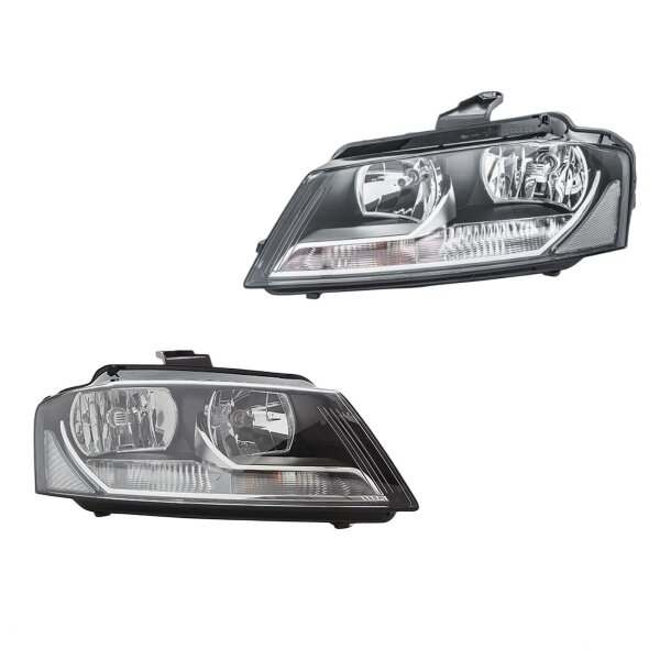 Scheinwerfer-Set links/rechts PSY24W HELLA für AUDI A3 (8P1)