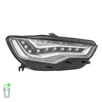 Headlight Set left right 12 V LED HELLA suitable for e.g. AUDI A6