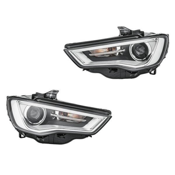 Scheinwerfer-Set links/rechts D3S HELLA für AUDI A3 (8V1, 8VK)