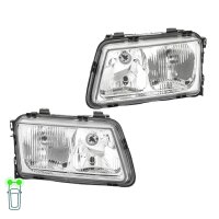 Hauptscheinwerfer-Set links rechts 12 V W5W H7/H1 Halogen...