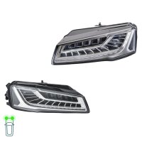 Headlight Set left right 12 V LED Matrix HELLA suitable...