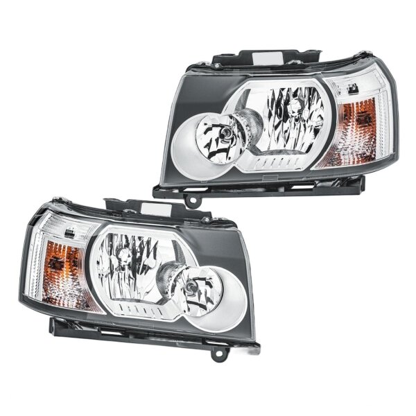 Headlight Set 12 V H7/H7 PY21W W5W Halogen HELLA for LAND ROVER and others