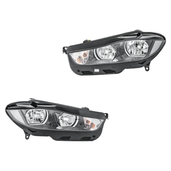 Hauptscheinwerfer-Set li re H7 PSY24W H15 LED FF Halogen HELLA für JAGUAR XE