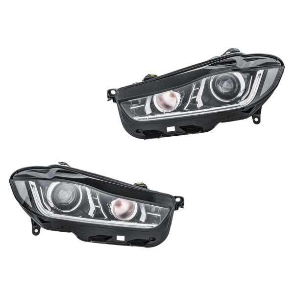 Hauptscheinwerfer-Set links rechts D3S PWY24W LED Bi-Xenon HELLA für JAGUAR XE