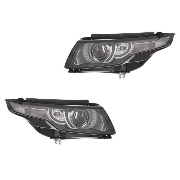 Headlight Set 12 V D3S PSY24W bi-xenon HELLA for LAND ROVER EVOQUE