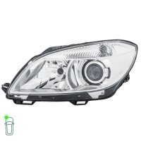 Headlight Set 12 V W5W H7/H7 PY21W DE Halogen FF HELLA for SKODA and others