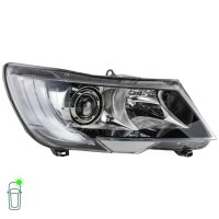 Headlight Set 12 V PSY24W H15 H7 Halogen DE HELLA for e.g. SKODA SUPERB
