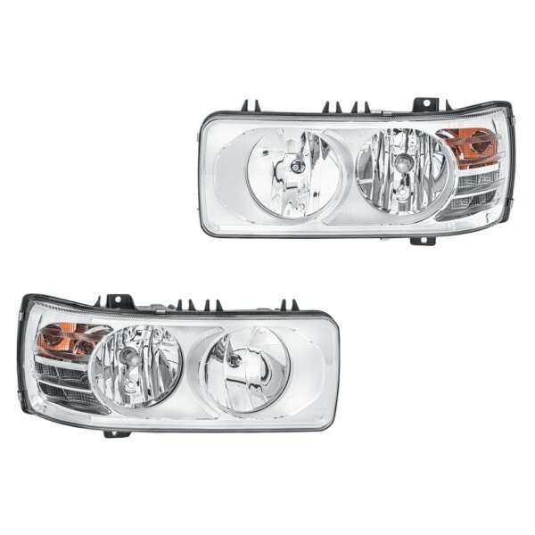 Hauptscheinwerfer-Set links rechts 24 V H7/H1 P21W FF Halogen HELLA für DAF LF