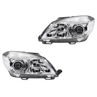 Headlight Set 12 V W5W H7/H7 PY21W Halogen DE FF HELLA...