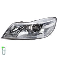 Headlight Set 12 V W5W PY21W H7/H1 DE Halogen FF HELLA for SKODA and others
