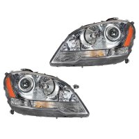 Headlight Set 12 V WY5W W5W D1S/H7 FF Bi-Xenon HELLA for...