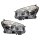 Headlight Set 12 V H7/H7 W5W LED PY21W Halogen DE HELLA for NISSAN