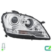 Scheinwerfer-Set links/rechts W5W HELLA für Mercedes-Benz M-Klasse (W164)