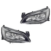 Headlight Set 12 V H7/H7 W21/5W Halogen FF HELLA for e.g....