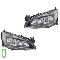 Headlight Set 12 V H7/H7 W21/5W Halogen FF HELLA for e.g....