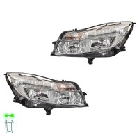 Hauptscheinwerfer-Set 12 V H7/H1 PY21W Halogen FF HELLA...