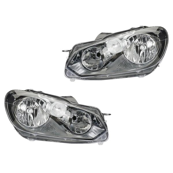 Headlight Set 12 V PSY24W H7 W5W H15 Halogen FF HELLA for e.g. VW GOLF