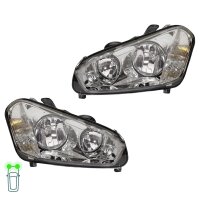 Headlight Set left right 12 V W5W PY21W H7/H1 Halogen FF...