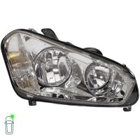 Headlight Set left right 12 V W5W PY21W H7/H1 Halogen FF HELLA for FORD C-MAX