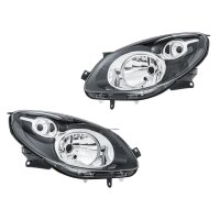 Hauptscheinwerfer-Set links rechts 12 V H4 W5W PY21W FF...