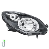 Headlight Set left right 12 V H4 W5W PY21W FF HELLA for RENAULT TWINGO