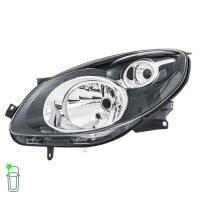 Headlight Set left right 12 V H4 W5W PY21W FF HELLA for RENAULT TWINGO