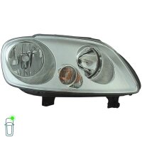 Headlight Set 12 V W5W PY21W H7/H1 Halogen HELLA for e.g. VW TOURAN