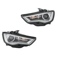 Scheinwerfer-Set links/rechts D3S HELLA für AUDI A3...