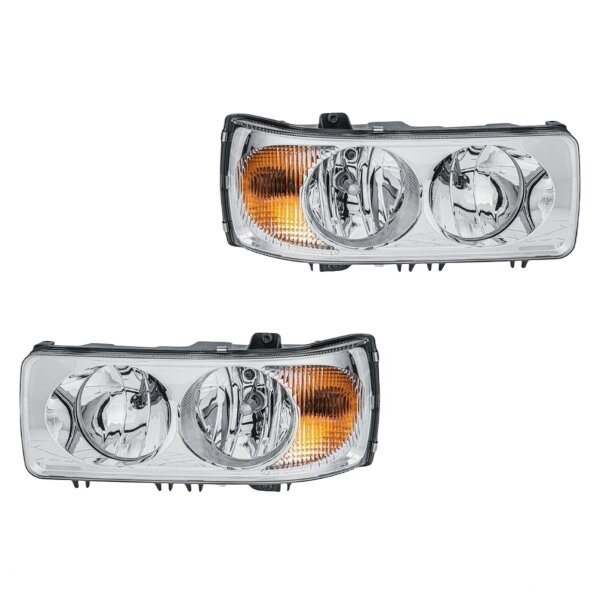 Hauptscheinwerfer-Set li re 24 V P21W W5W H7/H1 Halogen HELLA für u.a. DAF CF