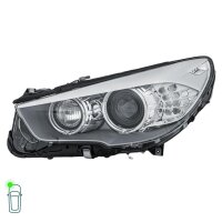 Headlight Set left right 12 V PY24W D1S/H7 Bi-Xenon Halogen HELLA for BMW 5