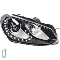 Headlight Set 12 V D1S LED W5W PY21W DE Bi-Xenon HELLA for e.g. VW GOLF