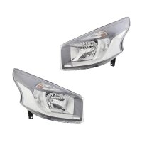 Headlight Set 12 V W21/5W H4 PY21W Halogen FF HELLA for...