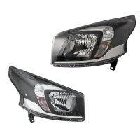 Headlight Set 12 V H4 W21/5W PY21W FF Halogen HELLA for...