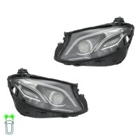 Headlight Set left right LED HELLA for MERCEDES-BENZ...