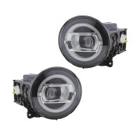 Headlight Set left right 12 V LED Matrix HELLA Lighting...
