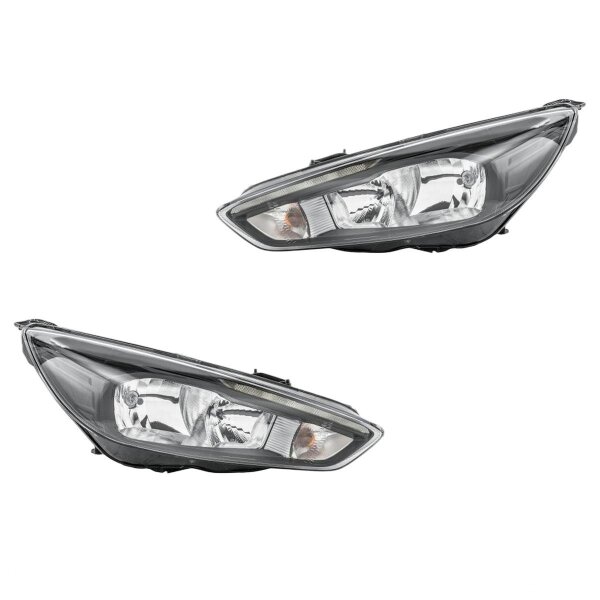 Hauptscheinwerfer-Set links rechts 12 V PY21W H7/H1 HELLA für u.a. FORD FOCUS