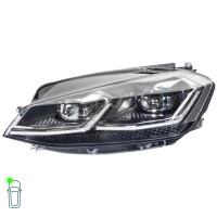 Headlight Set left right LED HELLA suitable for e.g. VW GOLF