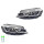 Headlight Set left right LED HELLA suitable for e.g. VW GOLF