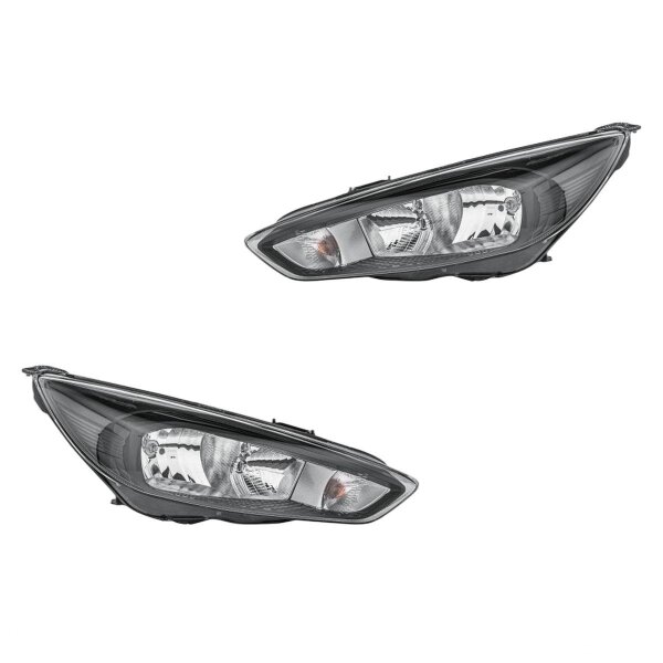 Hauptscheinwerfer-Set links rechts H15 PY21W H7 W5W HELLA für u.a. FORD FOCUS