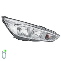 Headlight Set left right H7 PY21W H15 W5W HELLA for e.g. FORD FOCUS