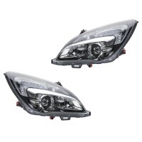 Headlight Set left right 12 V WY21W H7/H1 Halogen HELLA...