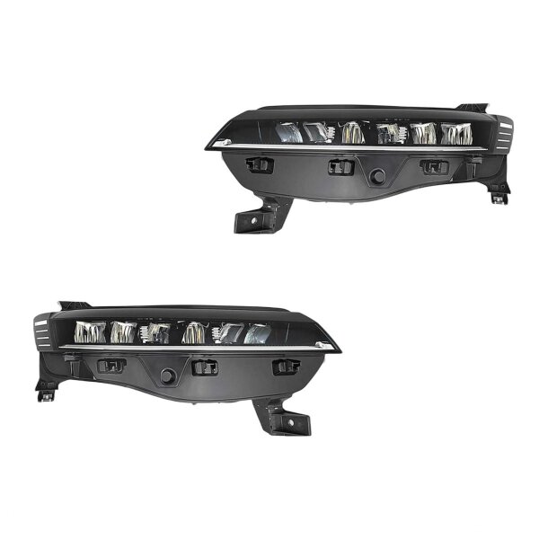 Headlight Set left right 12 V LED HELLA suitable for RENAULT MEGANE